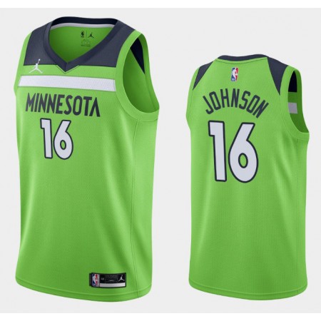 Maillot Basket Minnesota Timberwolves James Johnson 16 2020-21 Jordan Brand Statement Edition Swingman - Homme